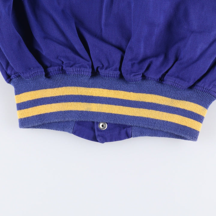 60'S EMPIRE Stadium Jacket Award Jacket Varsity Jacket Men's S Size Vintage unclear Navy blue Vintage Second Hand