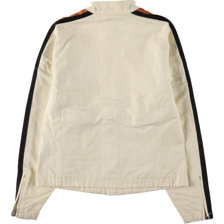 Harley-Davidson Motorcycle Jacket for Women (XS size) cotton ivory Vintage Second Hand