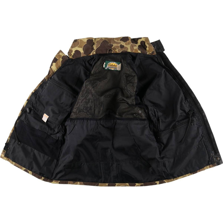 90s~00'S Cabelas GORE-TEX Camouflage Pattern Mountain Jacket Shell Jacket Men's M size Nylon Beige type Vintage Second Hand