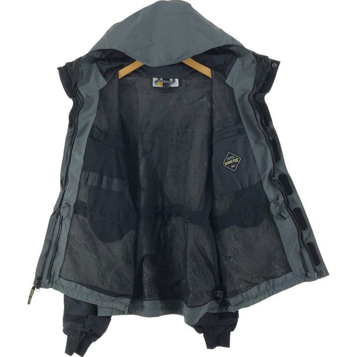 Bass Pro Shops GORE-TEX Mountain Parka Shell Jacket Men's XL Nylon gray type Vintage Second Hand