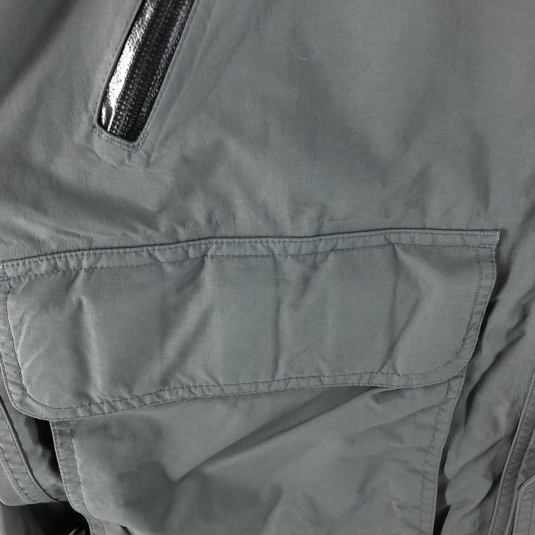 Bass Pro Shops GORE-TEX Mountain Parka Shell Jacket Men's XL Nylon gray type Vintage Second Hand