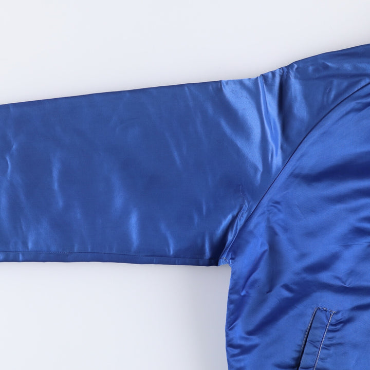 70s~ PYRAMID MLB New York Mets Nylon Stadium Jacket Award Jacket Made in USA Men's XL Vintage Nylon blue type Vintage Second Hand