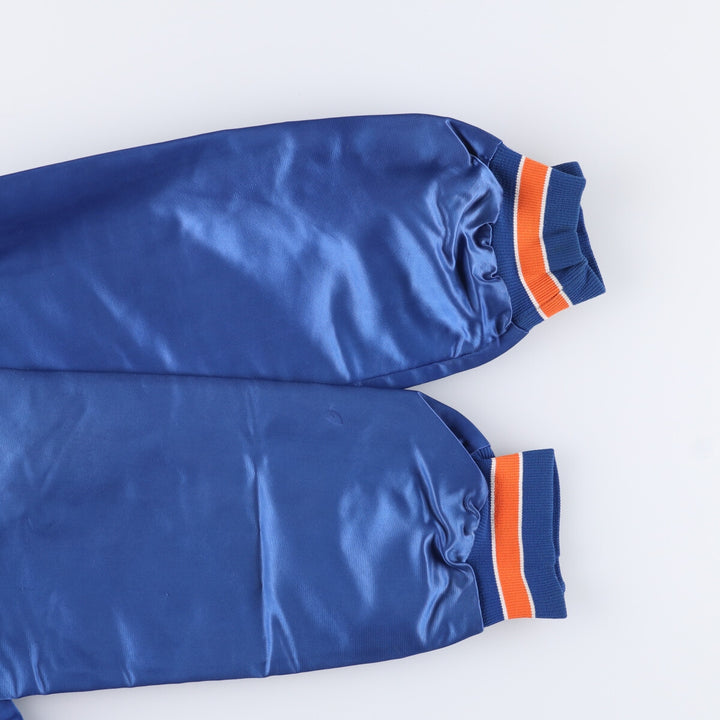 70s~ PYRAMID MLB New York Mets Nylon Stadium Jacket Award Jacket Made in USA Men's XL Vintage Nylon blue type Vintage Second Hand
