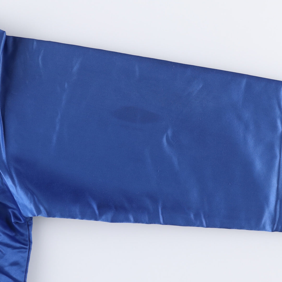 70s~ PYRAMID MLB New York Mets Nylon Stadium Jacket Award Jacket Made in USA Men's XL Vintage Nylon blue type Vintage Second Hand