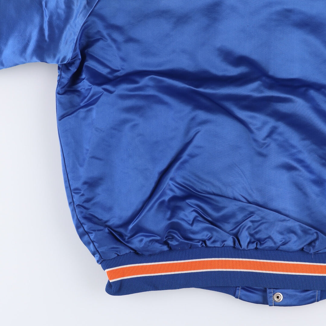 70s~ PYRAMID MLB New York Mets Nylon Stadium Jacket Award Jacket Made in USA Men's XL Vintage Nylon blue type Vintage Second Hand