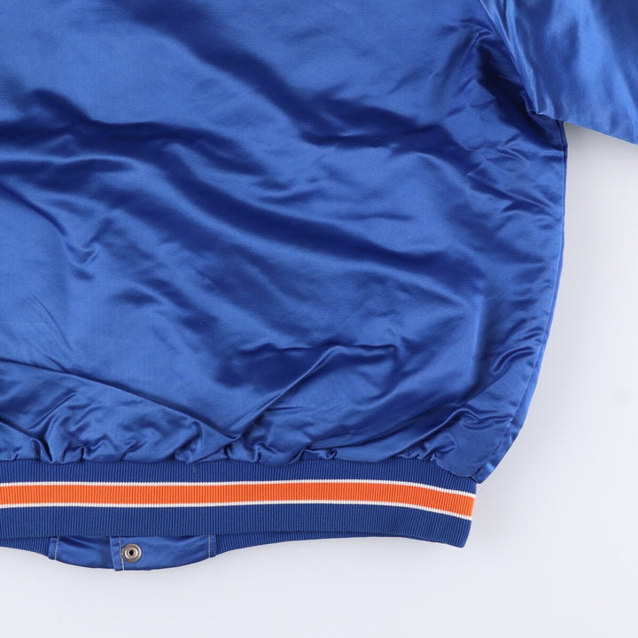 70s~ PYRAMID MLB New York Mets Nylon Stadium Jacket Award Jacket Made in USA Men's XL Vintage Nylon blue type Vintage Second Hand