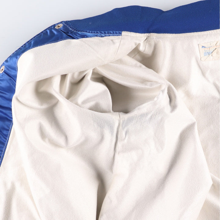 70s~ PYRAMID MLB New York Mets Nylon Stadium Jacket Award Jacket Made in USA Men's XL Vintage Nylon blue type Vintage Second Hand