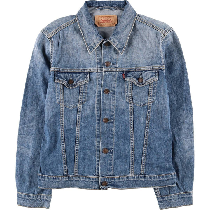 Levi's 70590 Euro Model Denim Jacket, Women's Size L cotton blue type Vintage Second Hand