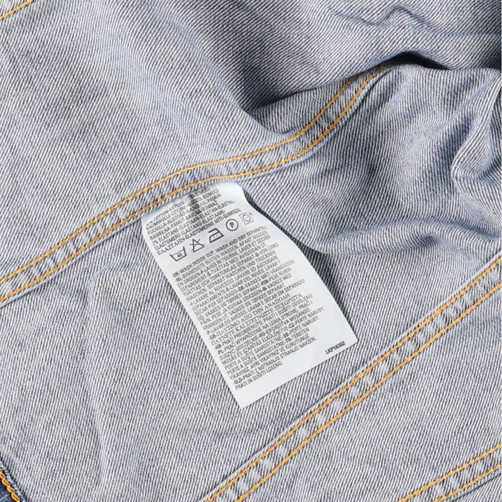 Levi's 70590 Euro Model Denim Jacket, Women's Size L cotton blue type Vintage Second Hand