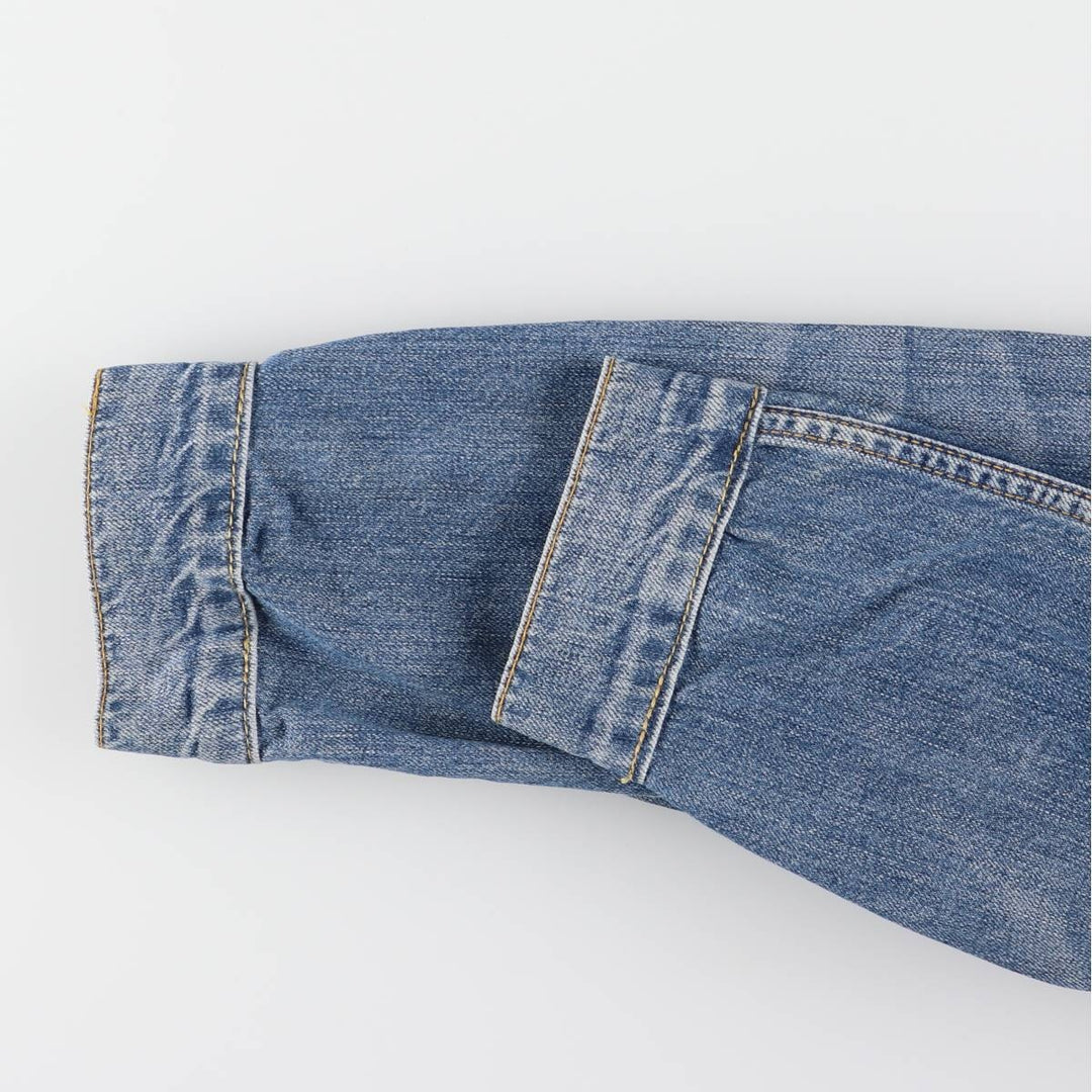 Levi's 70590 Euro Model Denim Jacket, Women's Size L cotton blue type Vintage Second Hand