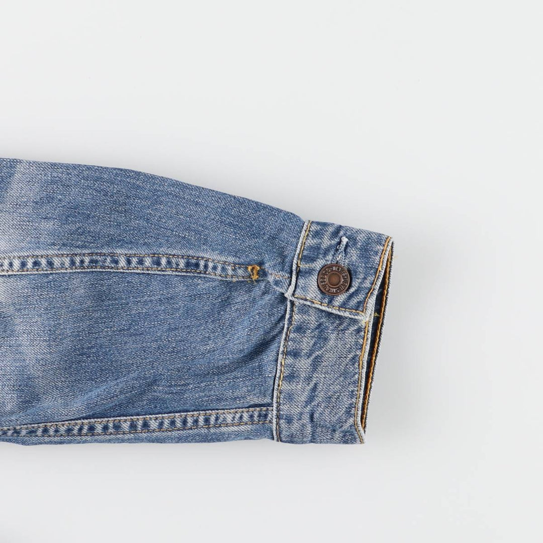 Levi's 70590 Euro Model Denim Jacket, Women's Size L cotton blue type Vintage Second Hand