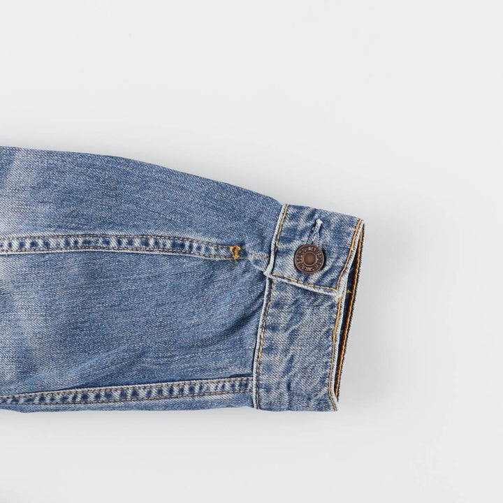 Levi's 70590 Euro Model Denim Jacket, Women's Size L cotton blue type Vintage Second Hand