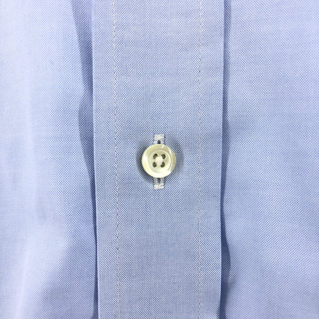 Brooks Brothers Est.1818 Long Sleeve Button-Down Shirt, Men's Size L cotton Blue type light blue Vintage Second Hand