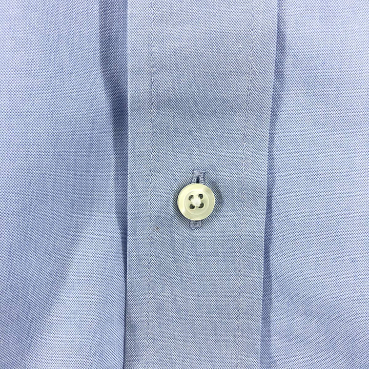 Brooks Brothers Est.1818 REGENT Long Sleeve Cotton Shirt Men's XL cotton blue type Vintage Second Hand