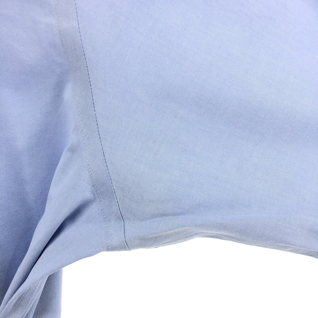 Brooks Brothers Est.1818 REGENT Long Sleeve Cotton Shirt Men's XL cotton blue type Vintage Second Hand