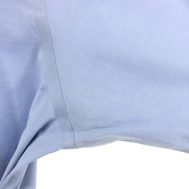 Brooks Brothers Est.1818 REGENT Long Sleeve Cotton Shirt Men's XL cotton blue type Vintage Second Hand