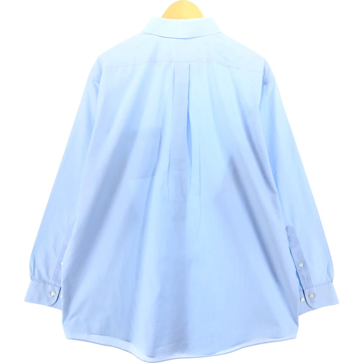 Brooks Brothers 346 long sleeve cotton shirt, men's size XL cotton blue type Vintage Second Hand