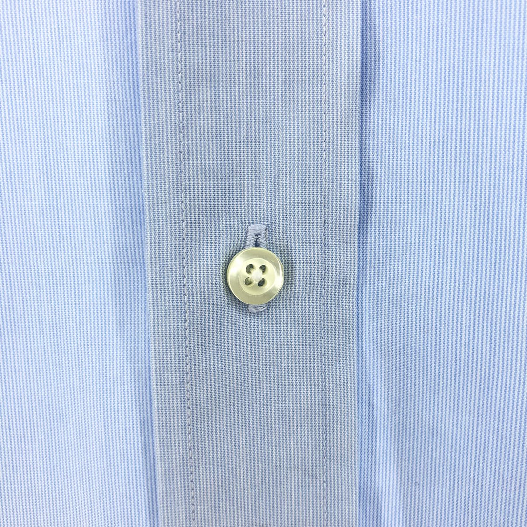 Brooks Brothers 346 long sleeve cotton shirt, men's size XL cotton blue type Vintage Second Hand