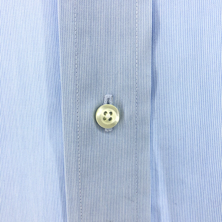 Brooks Brothers 346 long sleeve cotton shirt, men's size XL cotton blue type Vintage Second Hand