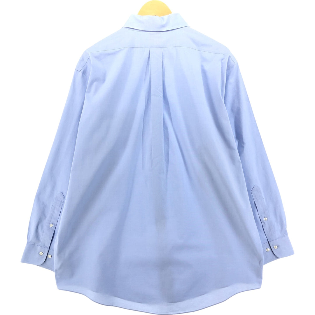 Brooks Brothers Est.1818 MADISON Long Sleeve Button Down Shirt, Men's XL cotton blue type Vintage Second Hand