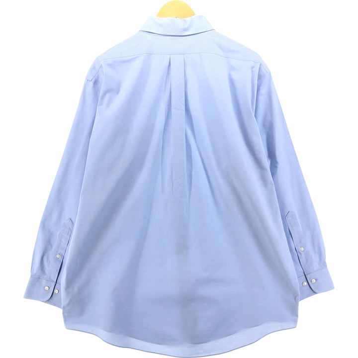 Brooks Brothers Est.1818 MADISON Long Sleeve Button Down Shirt, Men's XL cotton blue type Vintage Second Hand