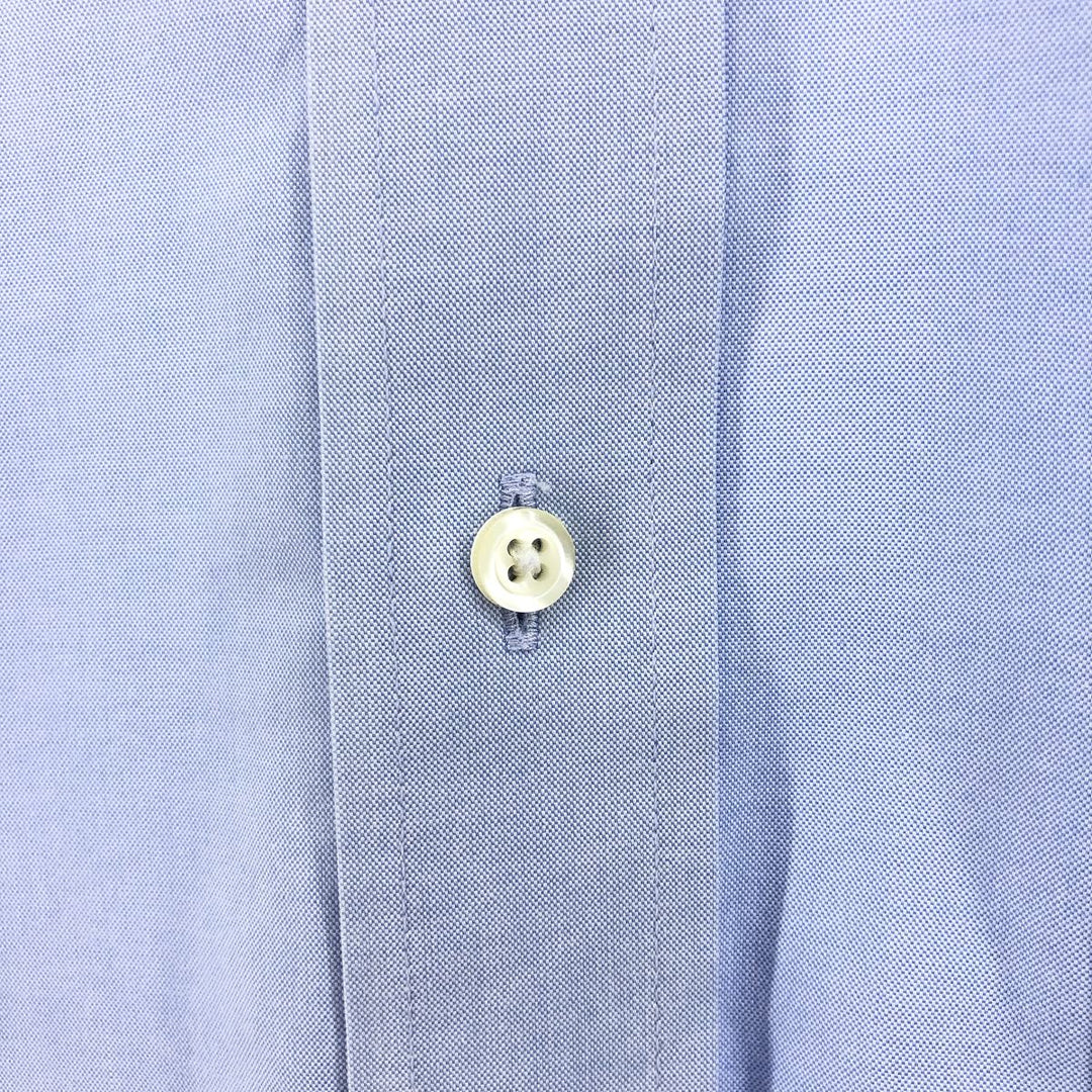 Brooks Brothers Est.1818 MADISON Long Sleeve Button Down Shirt, Men's XL cotton blue type Vintage Second Hand