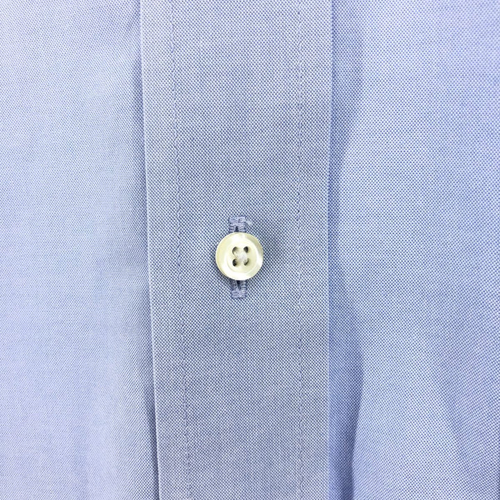 Brooks Brothers Est.1818 MADISON Long Sleeve Button Down Shirt, Men's XL cotton blue type Vintage Second Hand