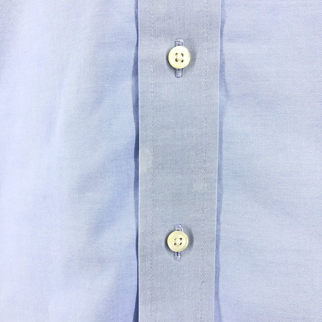 Brooks Brothers Est.1818 MADISON Long Sleeve Button Down Shirt, Men's XL cotton blue type Vintage Second Hand