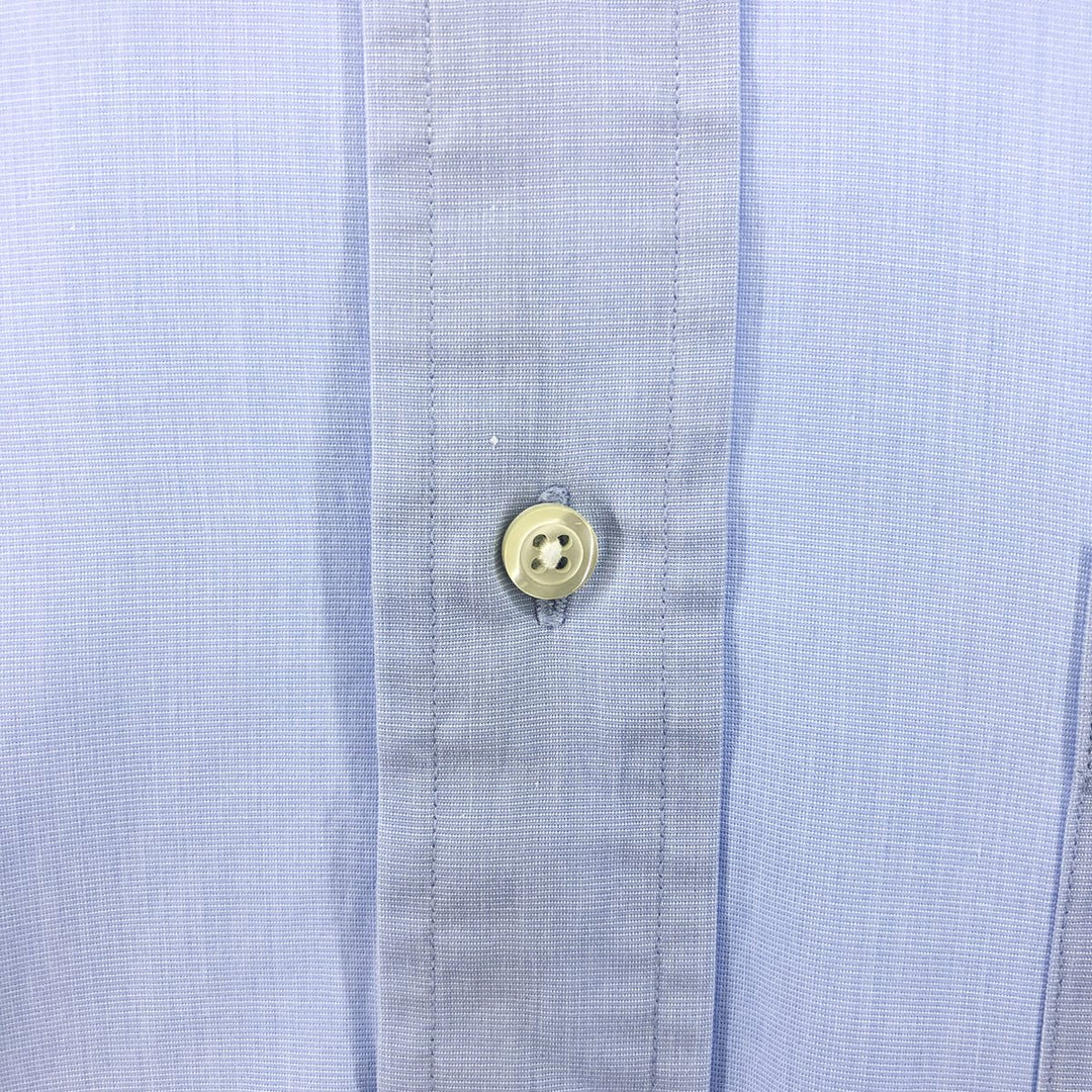 Brooks Brothers 346 long sleeve button-down shirt, men's size L cotton blue type Vintage Second Hand