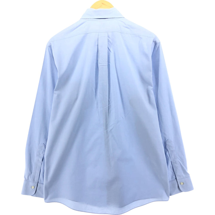 Brooks Brothers Est.1818 Long Sleeve Button-Down Shirt, Men's Size L cotton blue type Vintage Second Hand
