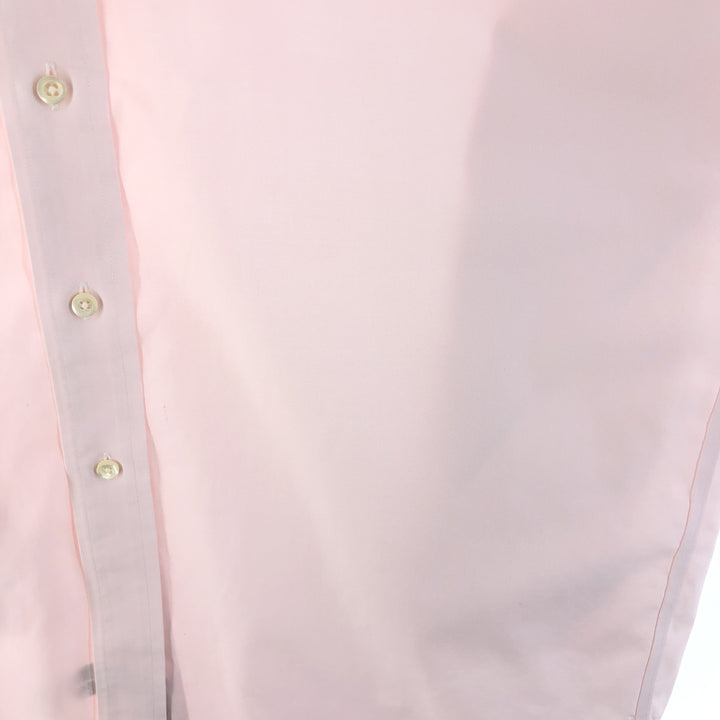 Brooks Brothers Est.1818 Long Sleeve Button Down Shirt, Men's M Size cotton pink type Vintage Second Hand
