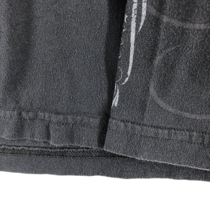 00'S Harley-Davidson Long Sleeve T-Shirt Made in USA Men's Size L cotton gray type Vintage Second Hand