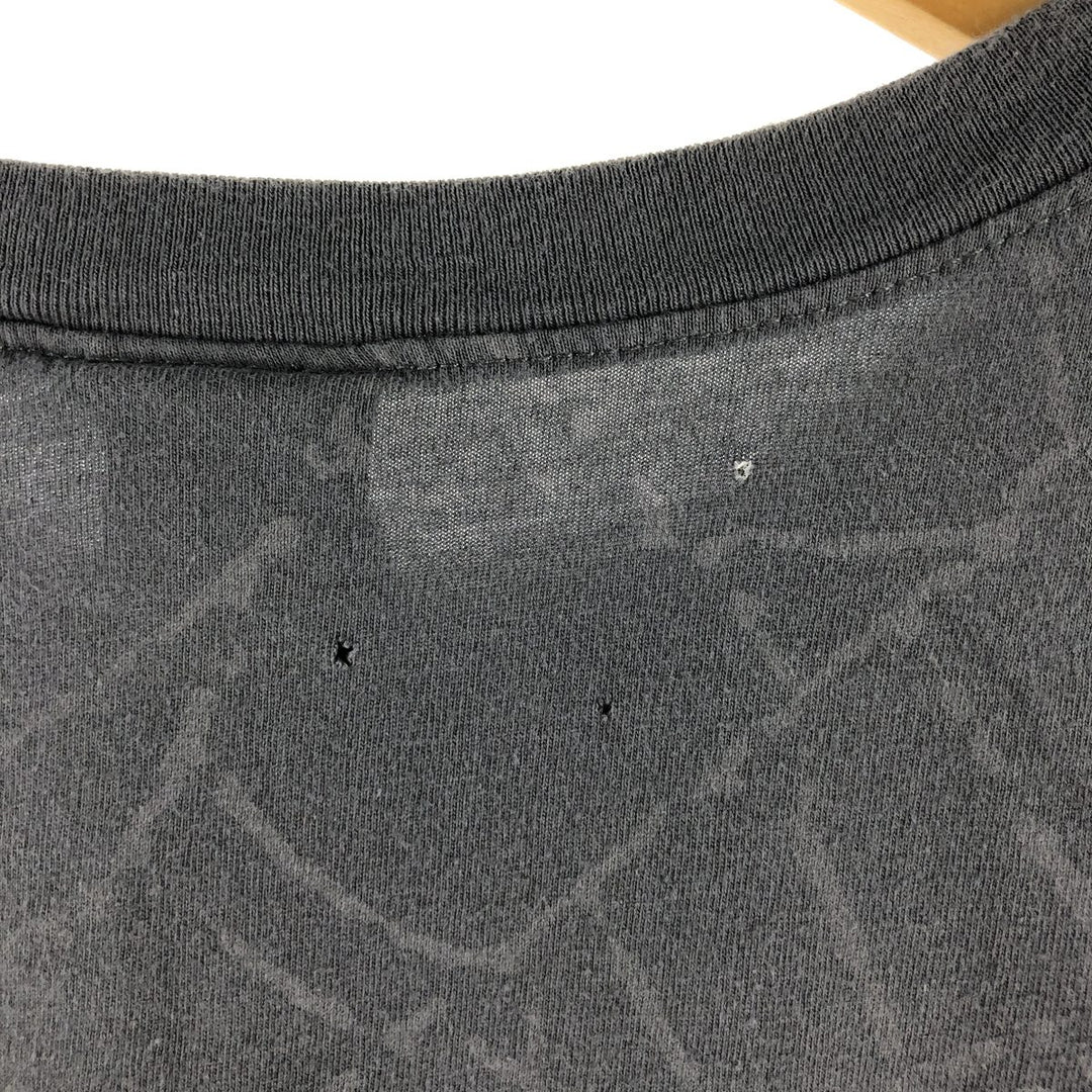 00'S Harley-Davidson Long Sleeve T-Shirt Made in USA Men's Size L cotton gray type Vintage Second Hand