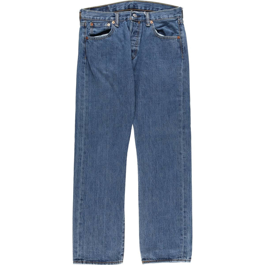 Levi's 501 straight denim pants for men, equivalent to w31 cotton blue type Vintage Second Hand