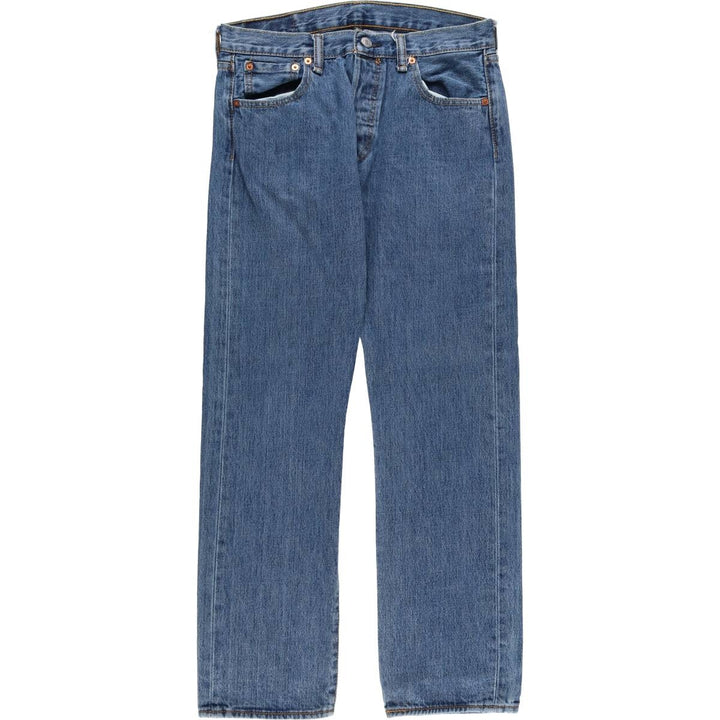 Levi's 501 straight denim pants for men, equivalent to w31 cotton blue type Vintage Second Hand