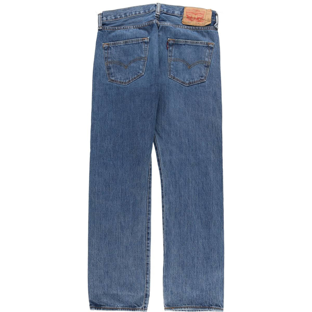 Levi's 501 straight denim pants for men, equivalent to w31 cotton blue type Vintage Second Hand