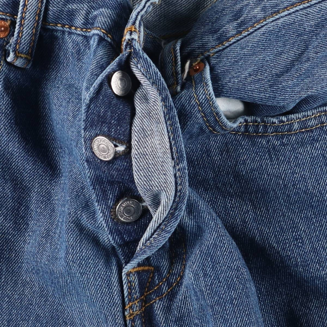 Levi's 501 straight denim pants for men, equivalent to w31 cotton blue type Vintage Second Hand