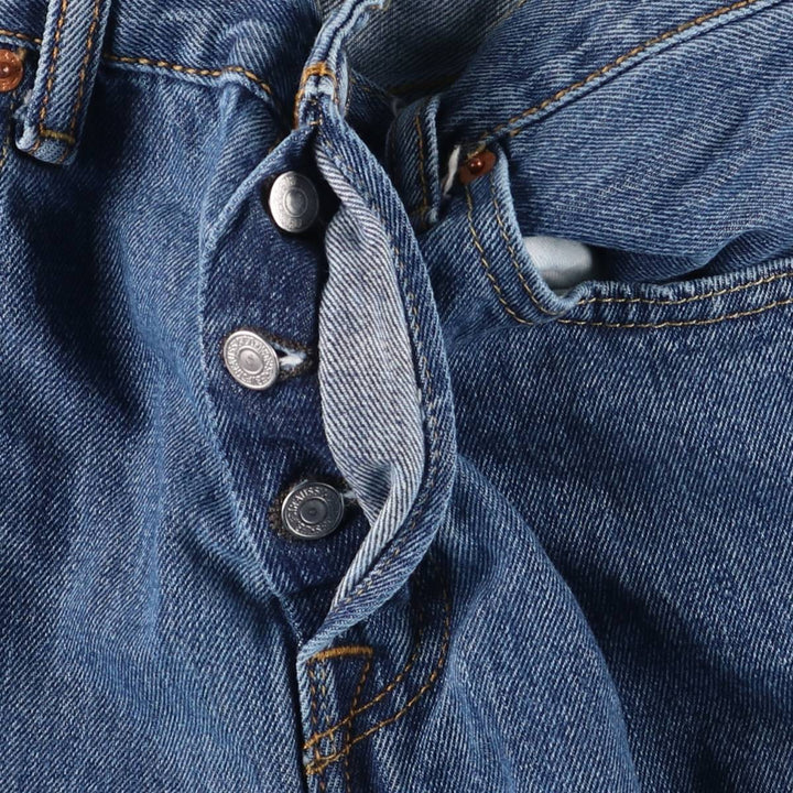 Levi's 501 straight denim pants for men, equivalent to w31 cotton blue type Vintage Second Hand