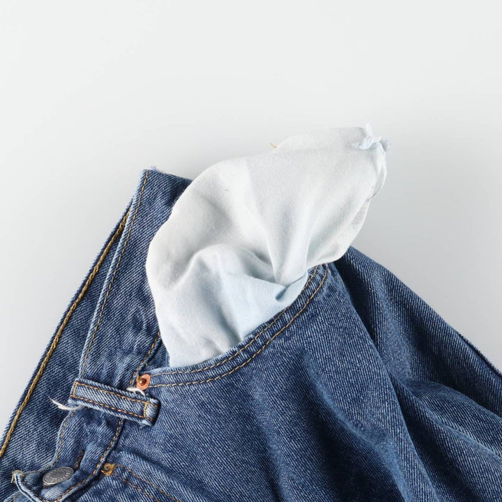 Levi's 501 straight denim pants for men, equivalent to w31 cotton blue type Vintage Second Hand