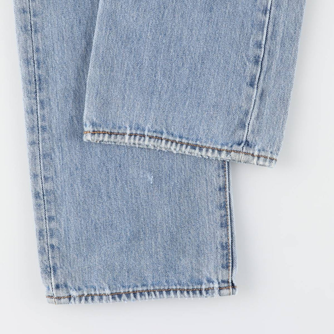 Levi's 501 straight denim pants for men, size W34 cotton blue type Vintage Second Hand
