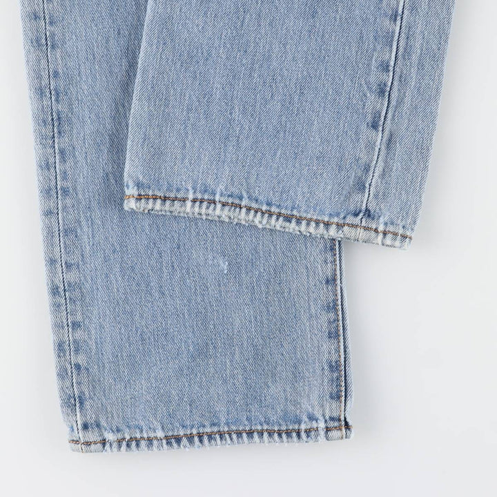 Levi's 501 straight denim pants for men, size W34 cotton blue type Vintage Second Hand