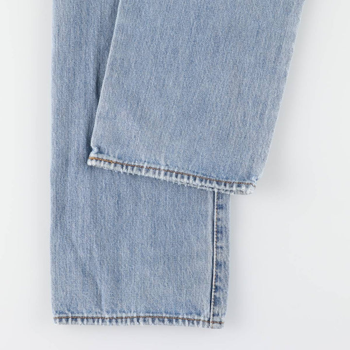 Levi's 501 straight denim pants for men, size W34 cotton blue type Vintage Second Hand