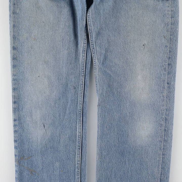 00'S Levi's Levi's 501 Euro model straight denim pants for men, equivalent to w32 cotton blue type Vintage Second Hand