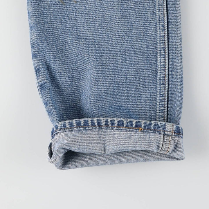 00'S Levi's Levi's 501 Euro model straight denim pants for men, equivalent to w32 cotton blue type Vintage Second Hand