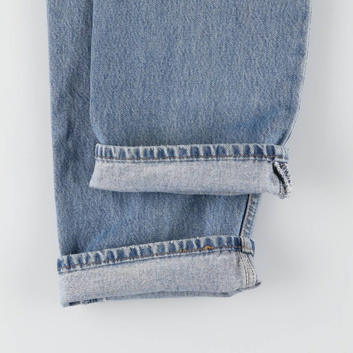 00'S Levi's Levi's 501 Euro model straight denim pants for men, equivalent to w32 cotton blue type Vintage Second Hand