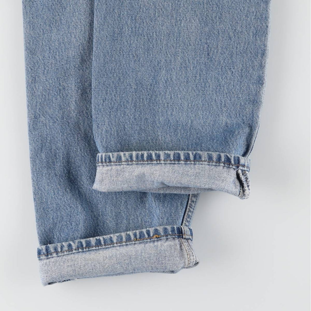 00'S Levi's Levi's 501 Euro model straight denim pants for men, equivalent to w32 cotton blue type Vintage Second Hand