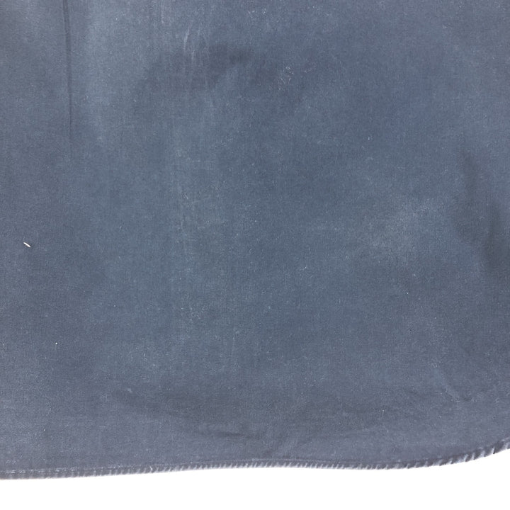 Ralph Lauren BLAKE long sleeve button down shirt, men's size L cotton navy blue type Vintage Second Hand