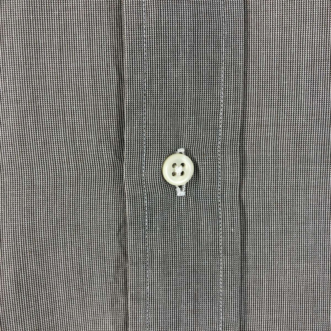 Ralph Lauren POLO by Ralph Lauren PHILIP Long Sleeve Cotton Shirt Cleric Shirt Men's XL cotton gray type Vintage Second Hand