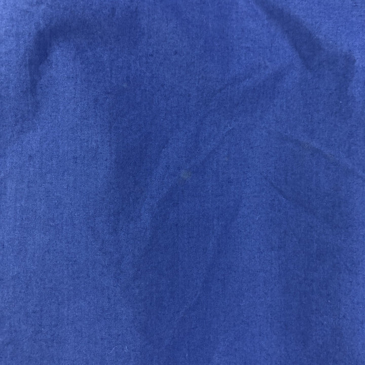 Ralph Lauren CUSTOM FIT long sleeve button down shirt, men's size L cotton navy blue type Vintage Second Hand