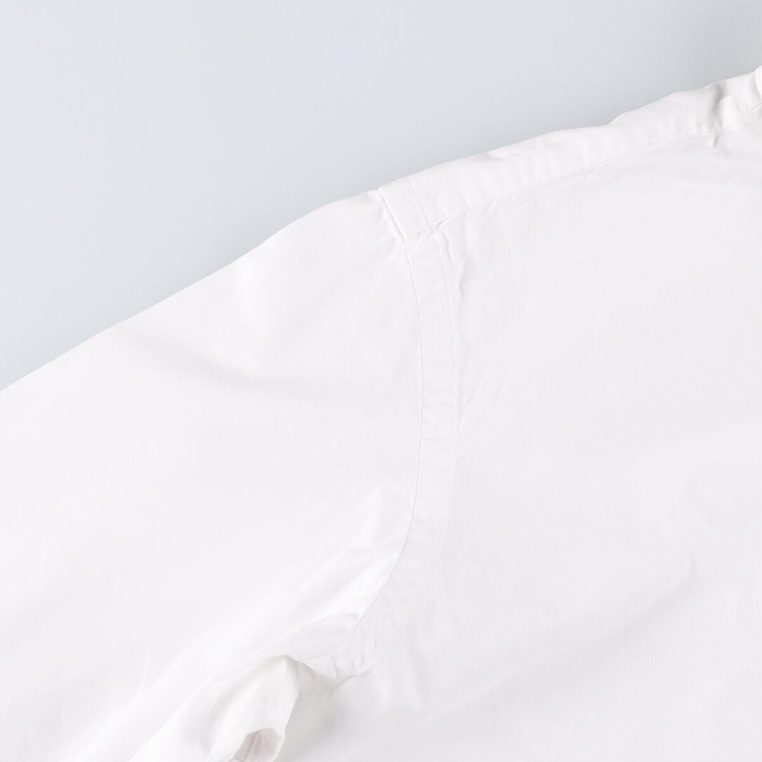 Ralph Lauren CUSTOM FIT long sleeve button down shirt, men's XL size cotton white type Vintage Second Hand